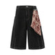 Bermuda Wide Leg in Denim